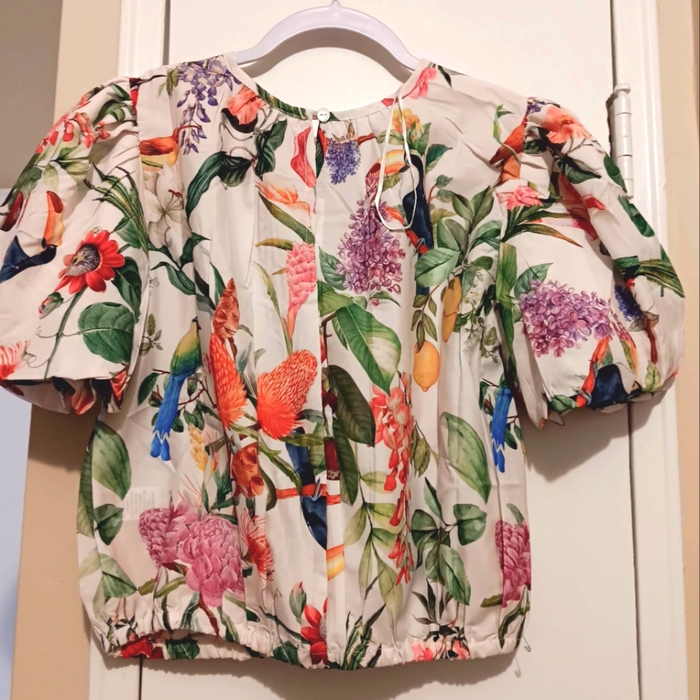 Calypso St Barth Tropical Print Maxi Skirt Set Size S - Picture 3 of 16